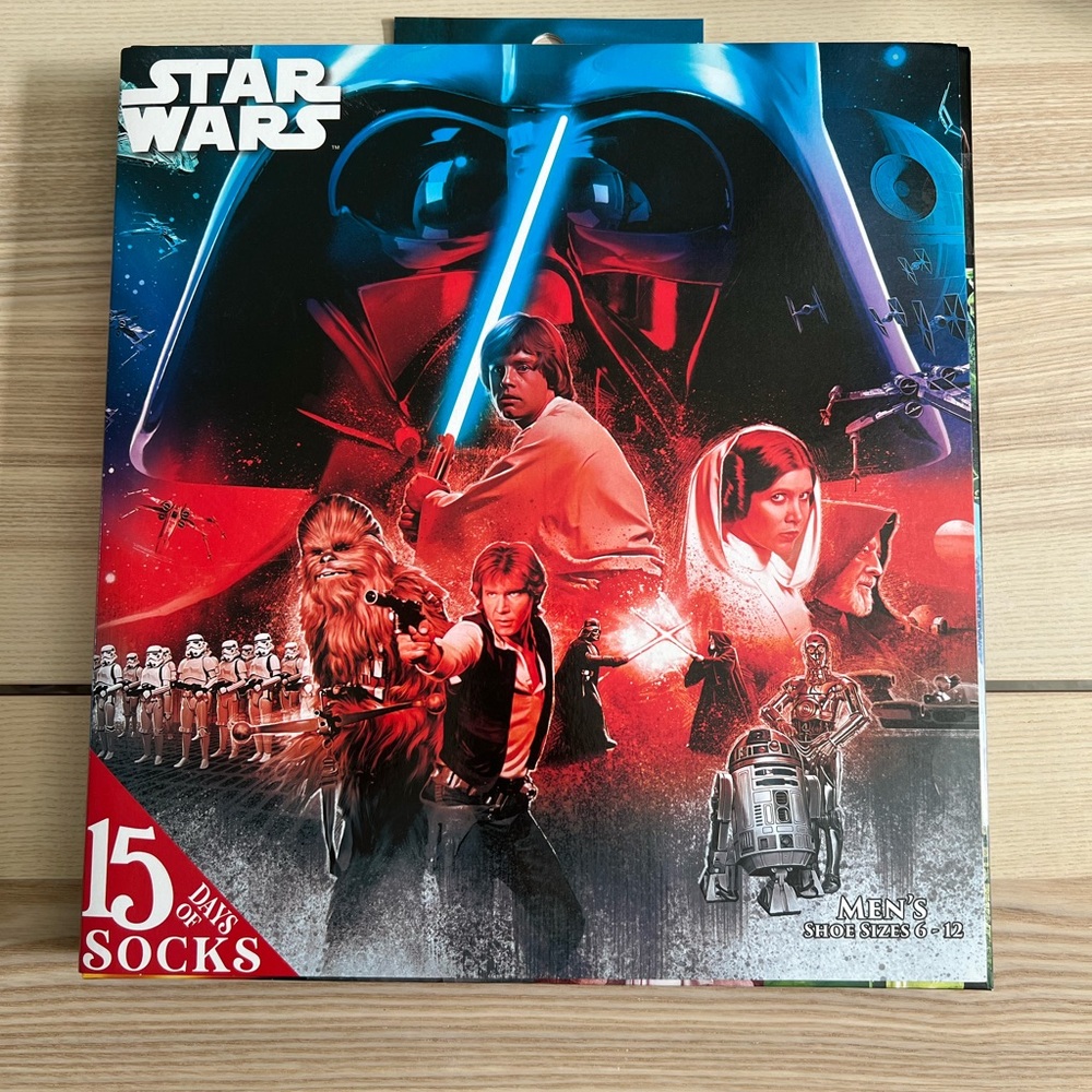 Starwars 15 days of socks